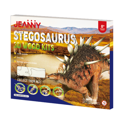 JEANNY | 3D Wooden Kits - Stegosaurus