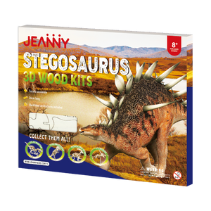 JEANNY | 3D Wooden Kits - Stegosaurus