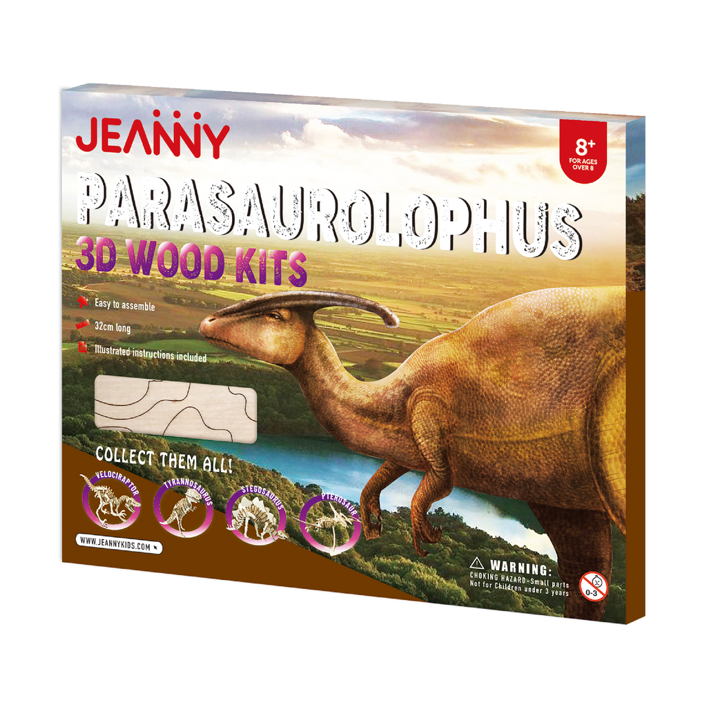 JEANNY | 3D Wood kit - Parasaurolophus