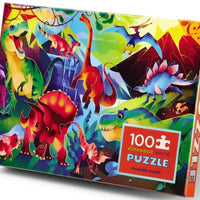 Crocodile Creek | Holographic Puzzle Dinosaur World 60 pc