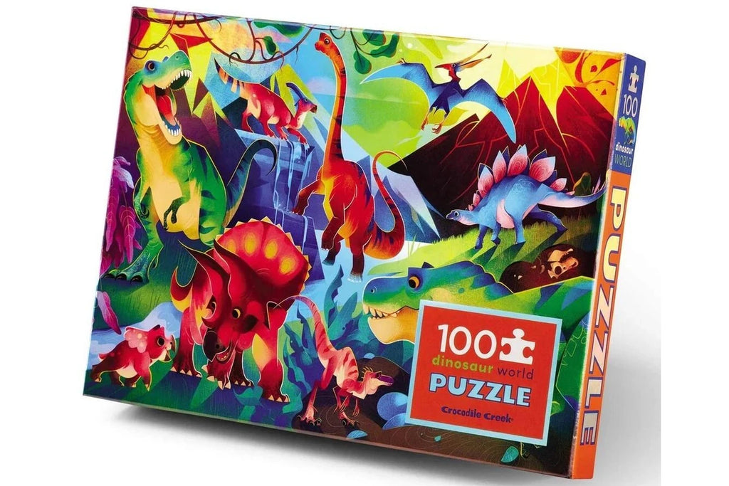 Crocodile Creek | Holographic Puzzle Dinosaur World 60 pc