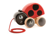 Hape | Lady Bug  Pull Along Toy