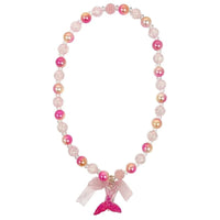 Pink Poppy | Mermaid Tail Necklace
