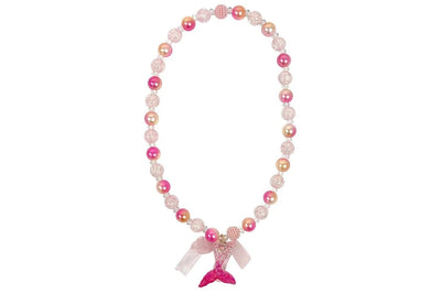 Pink Poppy | Mermaid Tail Necklace