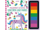 Usborne | Fingerprint Activities Unicorn and Fairies