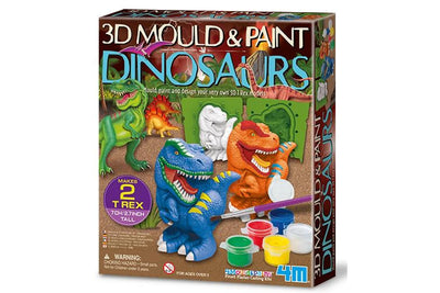 4M | Mould & Paint 3D Dinosaurs