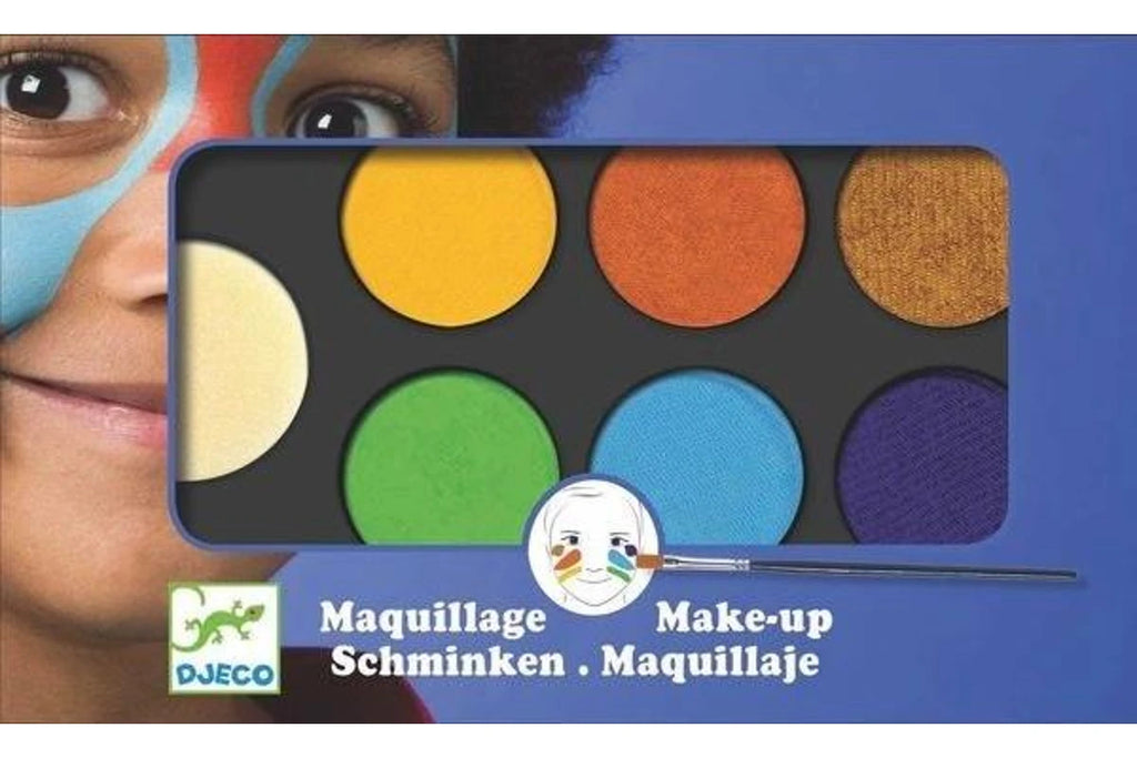 Djeco | 6 Colour Makeup & Face Paint Palette (Nature)