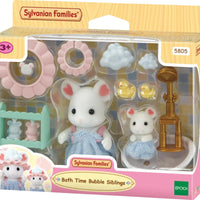 Sylvanian Families | Bath Time Bubble Siblings