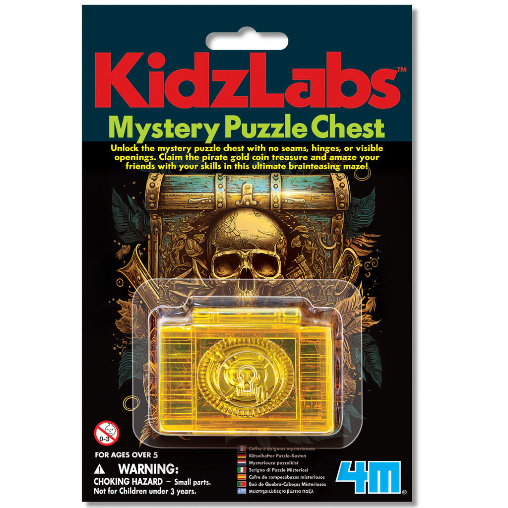 4M |  KidzLabs Mystery Puzzle Chest