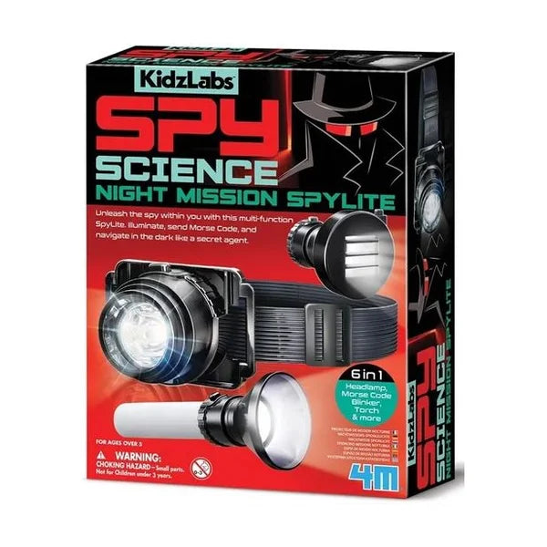4M | Kidzlabs Spy Science Night Mission Spylite