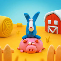 Hey Clay | Animals (Piggym, Horse, Rabbit)