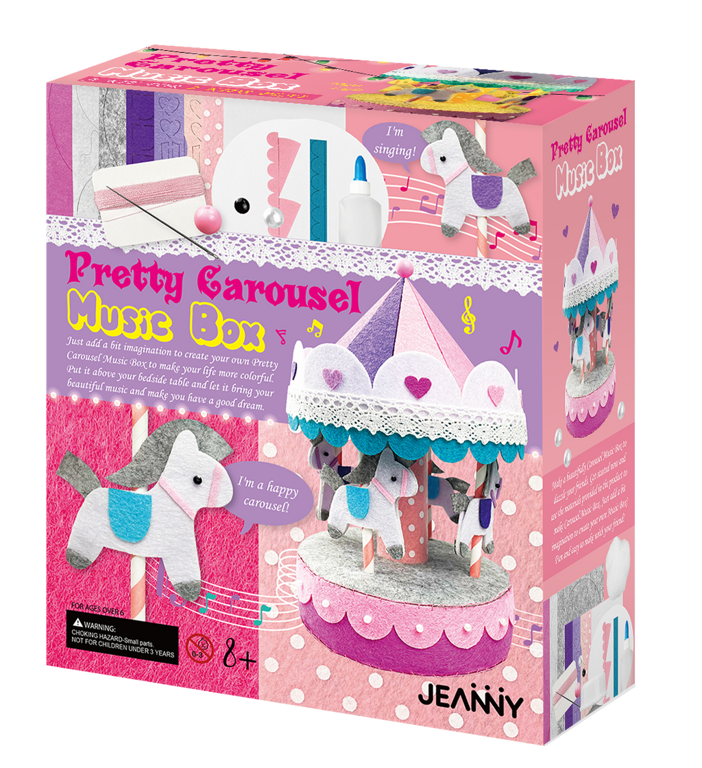 JEANNY | Pretty Carousel Music Box