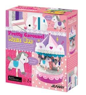 JEANNY | Pretty Carousel Music Box