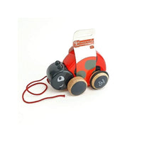 Hape | Lady Bug  Pull Along Toy
