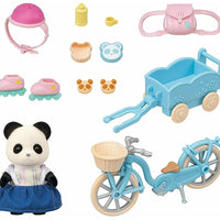 Sylvanian Families | Cycle & Skate Set w/ Panda Girl