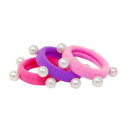 Pink Poppy | Pearl Hair Elastics