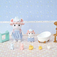 Sylvanian Families | Bath Time Bubble Siblings