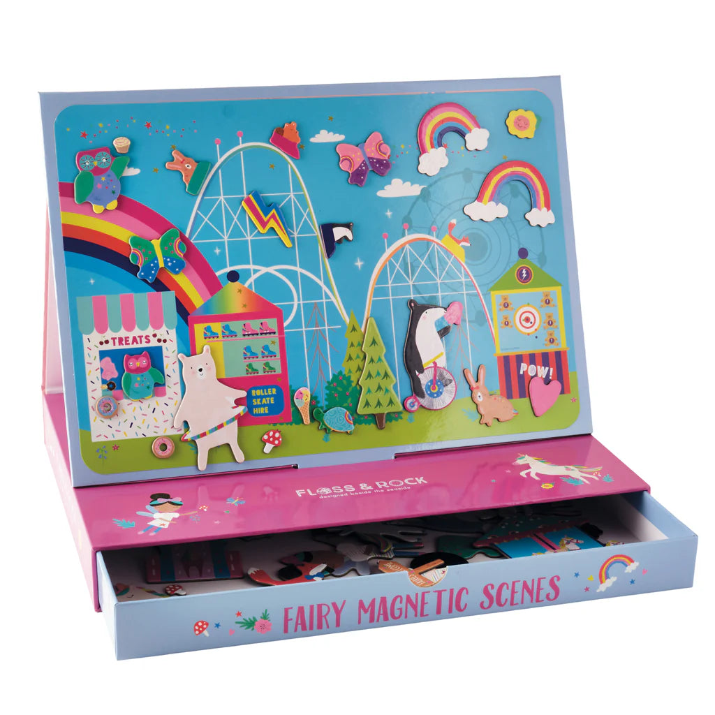 Floss & Rock | Magnetic Play Scene Rainbow Fairy