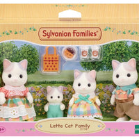 Sylvanian Families | Latte Cat Family