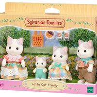 Sylvanian Families | Latte Cat Family