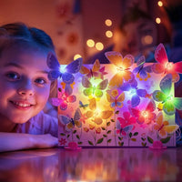 4M | Glow 3D Butterfly Canvas