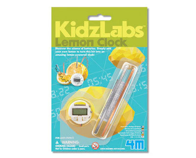 4M | KidzLabs Lemon Clock