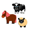 Djeco | 62 Farm Animal Stickers