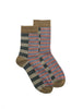 Norsewear | Kids Block Stripe Merino Sock