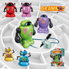 Drawbot Robot with 140 piece puzzle