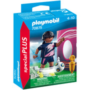 Playmobil | Soccer Player w Goal 70875