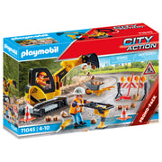 Playmobil | Road Construction w Excavator 71045