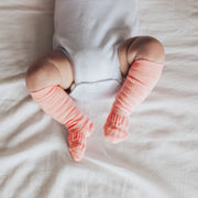 Lamington | Merino Wool Knee High Socks - Coral