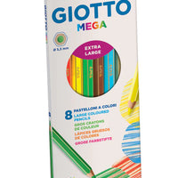 Giotto | Mega Colouring Pencils Set of 8