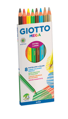 Giotto | Mega Colouring Pencils Set of 8