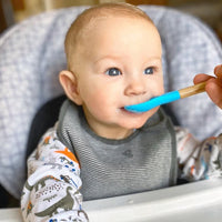 Avanchy | Silicone Tip Bamboo Baby Fork