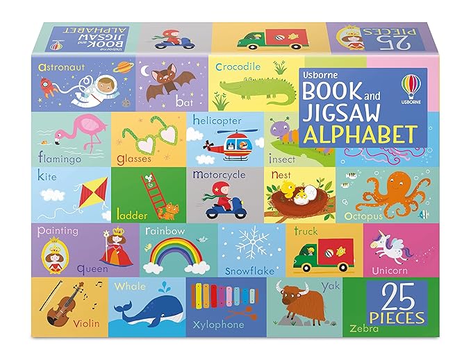 Usborne | Book and Jigsaw Alphabet