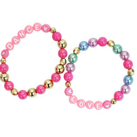 Pink Poppy | Ballet Dance Bracelet Pair