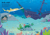 Usborne| Sparkly Sea Creatures Sticker Book
