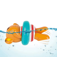 Hape | Swimmer Teddy Wind-up Toy