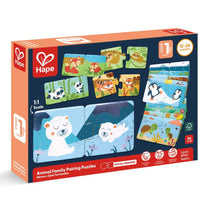 Hape | Animal Family Pairing Puzzle