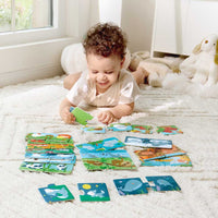 Hape | Animal Family Pairing Puzzle