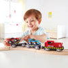 Hape | Race Car Transporter