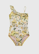 Aqua Blu | Holly One Shoulder One Piece