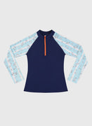 Aqua Blu | Mariner Long Sleeve Rash Vest