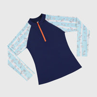 Aqua Blu | Mariner Long Sleeve Rash Vest