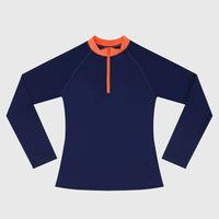 Aqua Blu | Building Blocks Long Sleeve Rash Vest