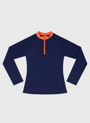 Aqua Blu | Building Blocks Long Sleeve Rash Vest