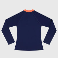 Aqua Blu | Building Blocks Long Sleeve Rash Vest
