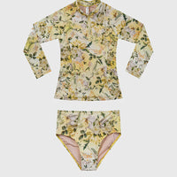 Aqua Blu | Holly Long Sleeve Rash Vest Set