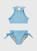 Aqua Blu | Stepping Stones Halter Neck Bikini Set